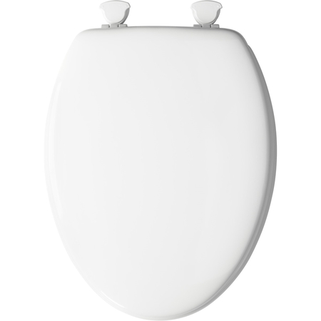 MAYFAIR Toilet Seat Elng Prem Wh 144ECA-000